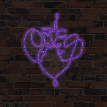 Couple  - LED neon dekoráció