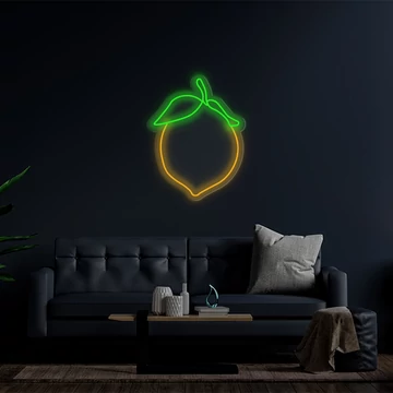 Orange - LED neon dekoráció