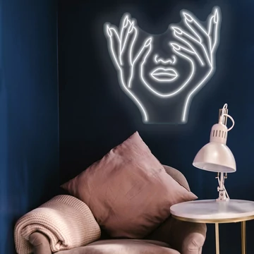 Nails and face - LED neon dekoráció