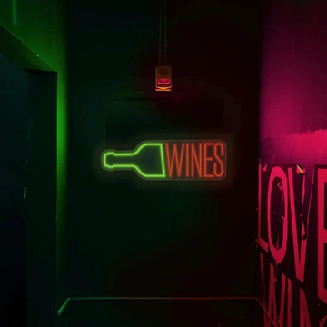 Wines - LED neon dekoráció