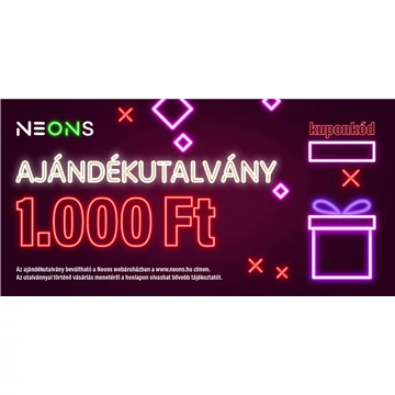 Ajándékutalvány - 1000 Ft
