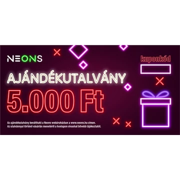 Ajándékutalvány - 5000 Ft