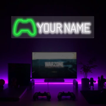 Egyedi neves tábla - LED neon dekoráció