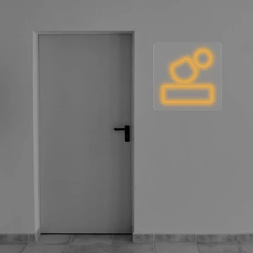 Pelenkázó/Diaper- LED neon dekoráció