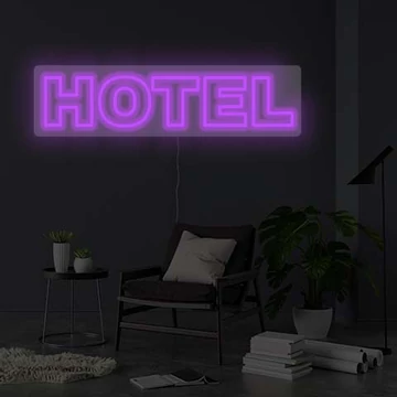 Hotel  - LED neon dekoráció