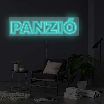 Panzió - LED neon dekoráció