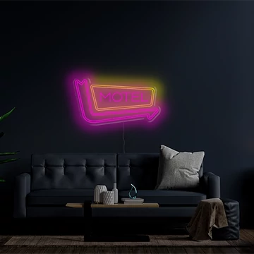 Motel - LED neon dekoráció