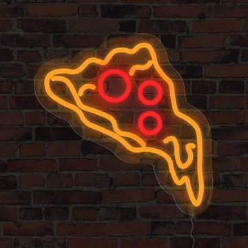 Pizza 2 - LED neon dekoráció