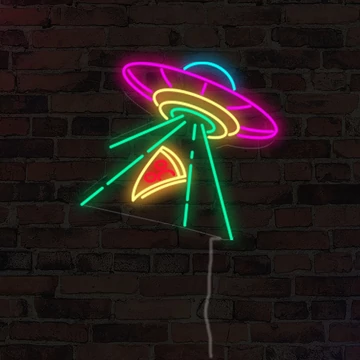 Saucer - LED neon dekoráció
