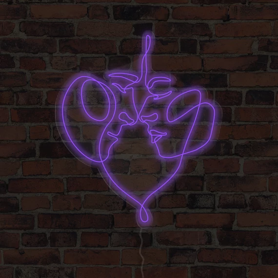 Couple  - LED neon dekoráció