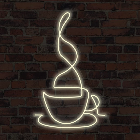 Coffee 3 - LED neon dekoráció