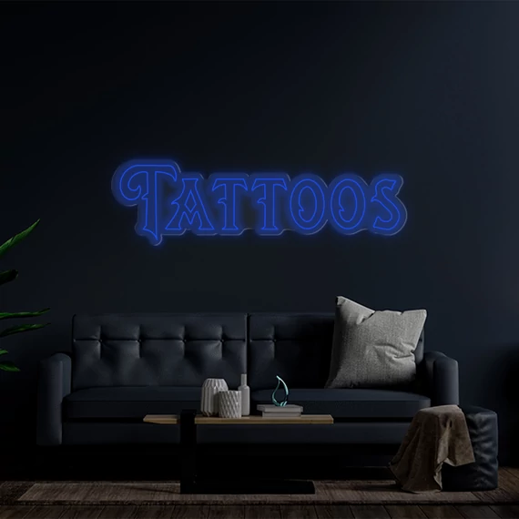 Tattoo - LED neon dekoráció