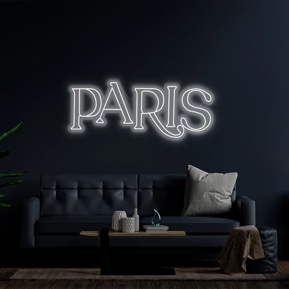 Paris - LED neon dekoráció