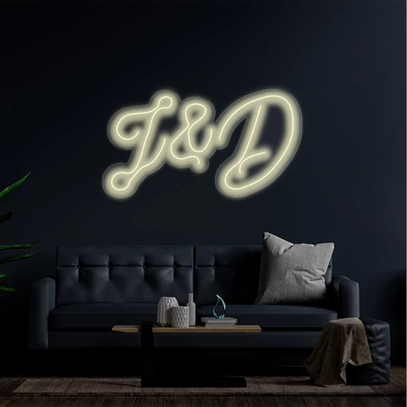 Monogram - LED neon dekoráció