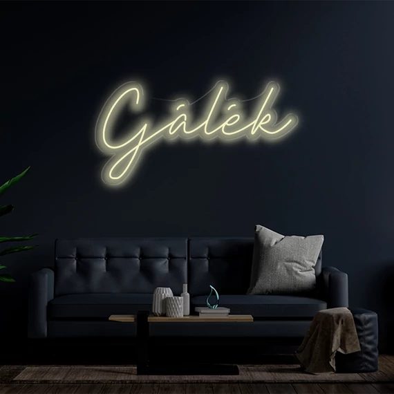 Last name - LED neon dekoráció