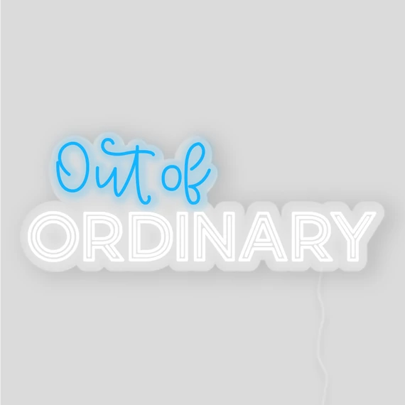 Out of ordinary - LED neon dekoráció