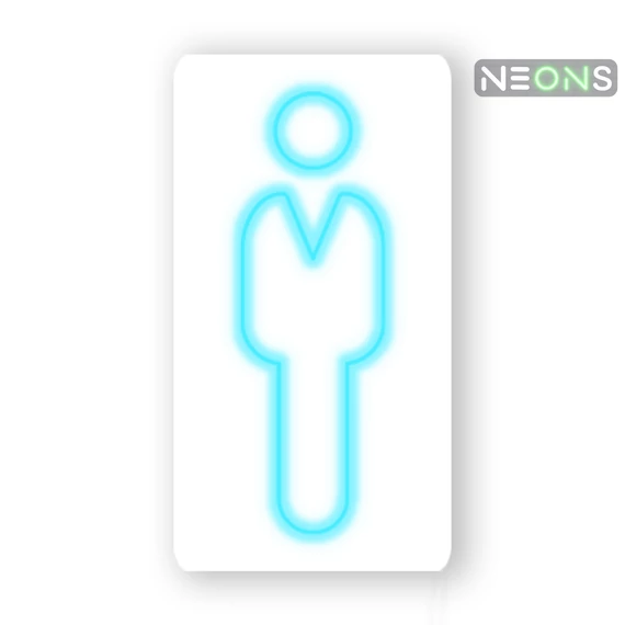 Woman Toilet - LED neon dekoráció