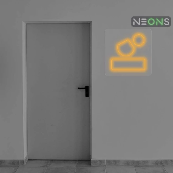 Pelenkázó/Diaper- LED neon dekoráció