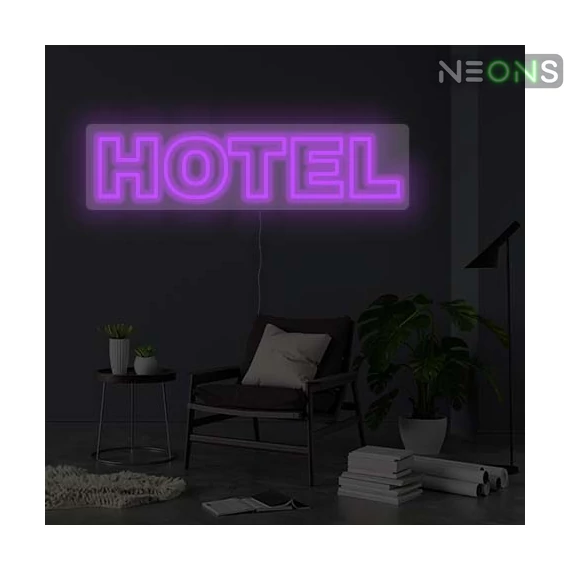 Hotel  - LED neon dekoráció