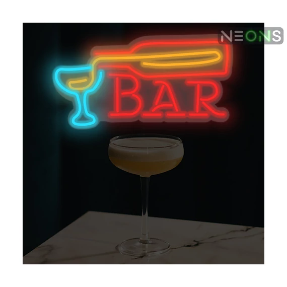 Bar - LED neon dekoráció