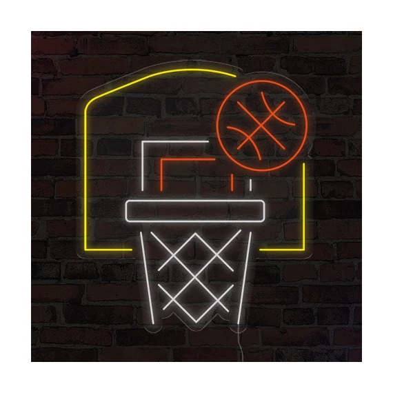 Basketball 2 - LED neon dekoráció