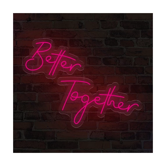 Better together - LED neon dekoráció
