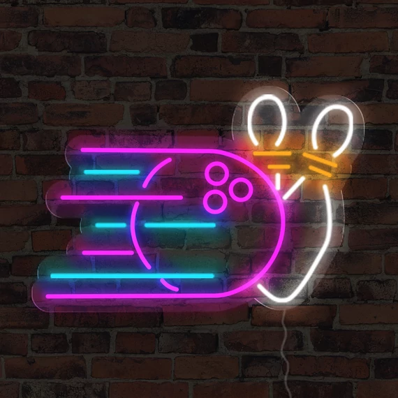 Bowling - LED neon dekoráció