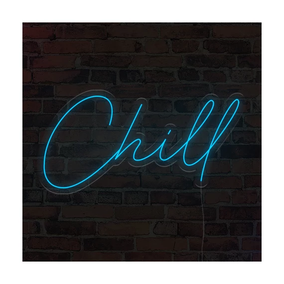 Chill - LED neon dekoráció