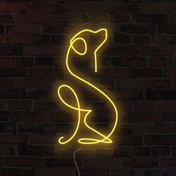 Dog - LED neon dekoráció