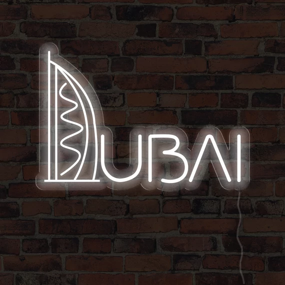 Dubai - LED neon dekoráció