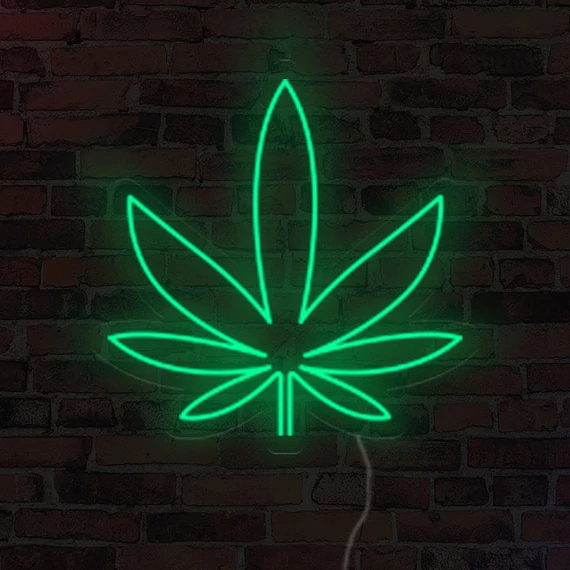 Hemp - LED neon dekoráció