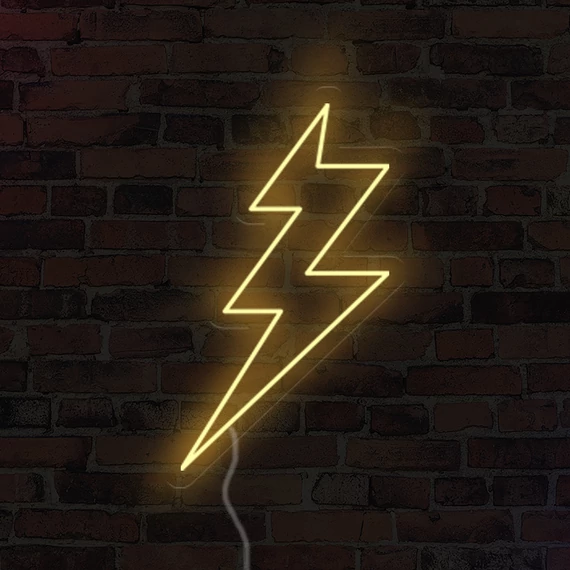 Lightning - LED neon dekoráció