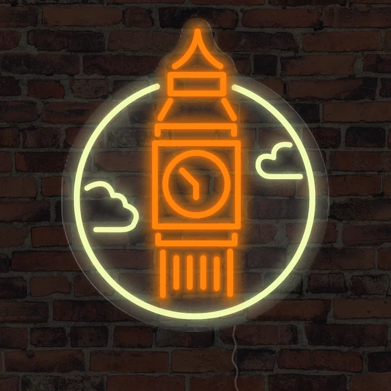 London - LED neon dekoráció