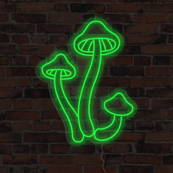 Mushroom - LED neon dekoráció