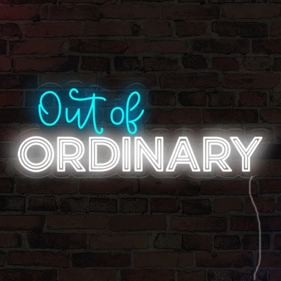 Out of ordinary - LED neon dekoráció