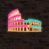 Kép 1/2 - Colosseum - LED neon plakát