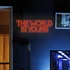 Kép 1/4 - The world is yours - LED neon dekoráció