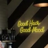 Kép 1/4 - Good hair, good mood - LED neon dekoráció