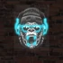 Kép 1/2 - Dj Monkey - LED neon plakát