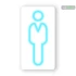 Kép 1/4 - Woman Toilet - LED neon dekoráció