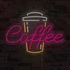 Kép 1/4 - Coffee - LED neon dekoráció