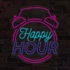 Kép 1/4 - Happy hour - LED neon dekoráció