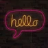 Kép 1/3 - Hello - LED neon dekoráció