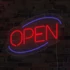 Kép 1/4 - Open - LED neon dekoráció