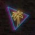Kép 1/4 - Palm triangle - LED neon dekoráció