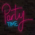 Kép 1/5 - Party time - LED neon dekoráció