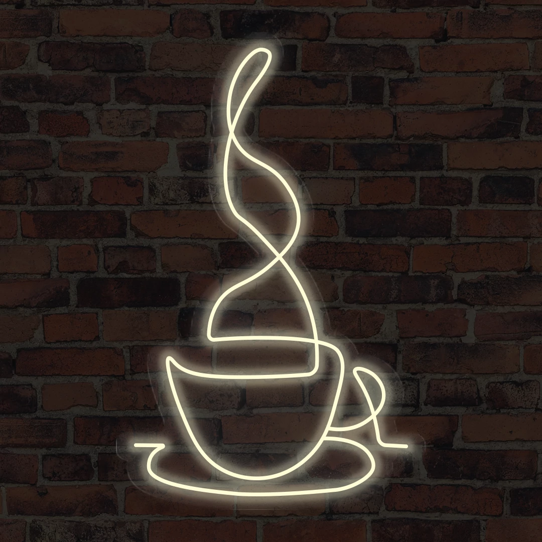 Coffee 3 - LED neon dekoráció