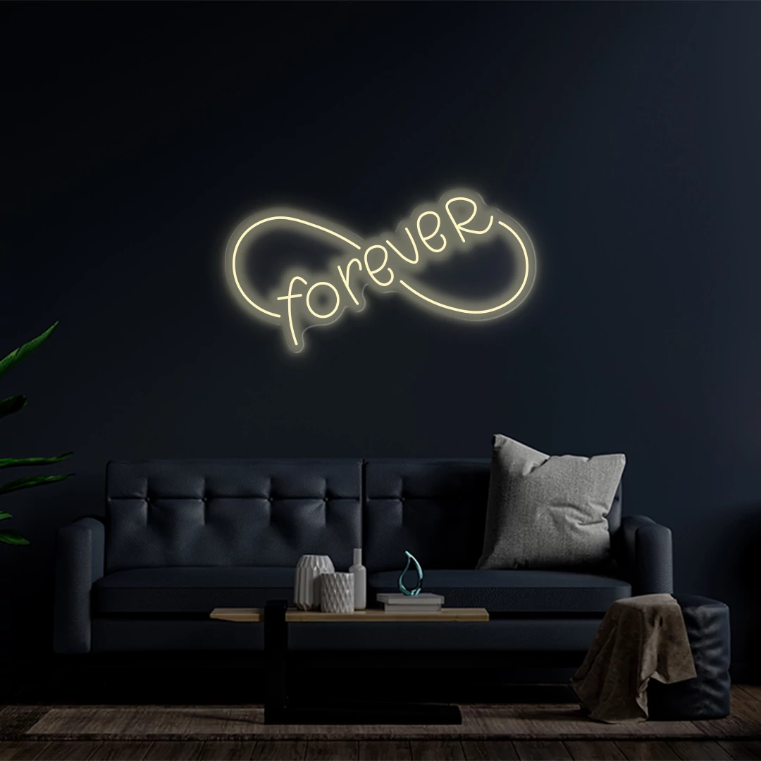 Forever - LED neon dekoráció