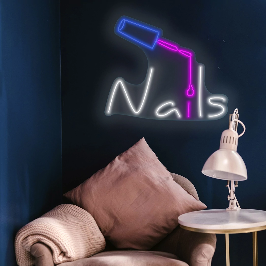 Nails - LED neon dekoráció