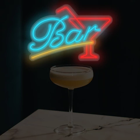 Bar3 - LED neon dekoráció